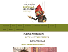 Tablet Screenshot of marionety.com
